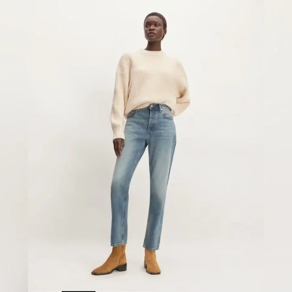 EVERLAND the 90’s cheeky jeans organic cotton size 24 regular - Picture 12 of 12